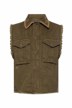 Raw-trimmed vest, zdjęcie 1 Raw-trimmed vest od Saint Laurent